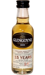 Whisky Glengoyne 15Y 43% 50ml Miniatura