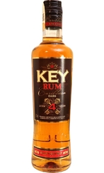 Rum KEY Rum Dark 4 years 37,5% 0,5l etik2
