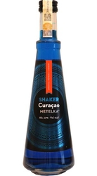 Curacao Blue Shaker 17% 0,5l Metelka etik4