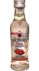 Vodka Cranberry 38% 40ml Nicolaus miniatura