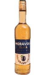 Švestka Moravská zlatá 38% 0,5l Rudolf Jelínek