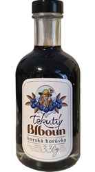 Tekutý Blboun borůvka horská likér 25% 0,2l