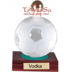 sklo Fotbalový míč 350ml nápis Vodka