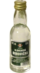 Borovička Slovenská 40% 40ml Nicolaus mini