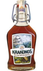 Krakonoš Horský Likér 35% 0,2l Pákový uzávěr etik2