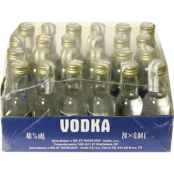 Vodka Clear Nicolaus 40% 40ml x24 miniatur