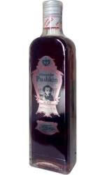 Vodka Alexander Pushkin Black 40% 0,5l Fruko