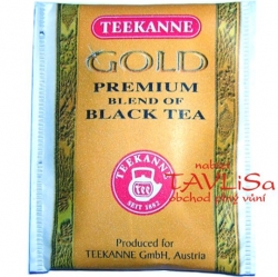čaj přebal Teekanne Gold Premium