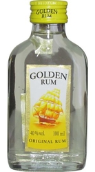 Rum Golden original 40% 100ml malá placatice