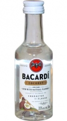 Rum Bacardi Coconut Flavor 35% 50ml miniatura