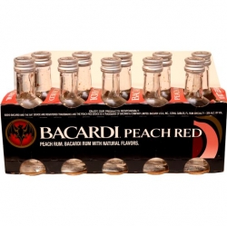 Rum Bacardi Peach Red 35% 50ml x10 miniatura