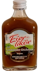 Eier-likor Schokoladen 17% 40ml miniatura