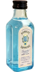 Gin Bombay Sapphire 47% 50ml miniatura