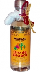 Mezcal Oro de Oaxaca 40% 50ml červík miniatura