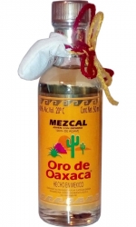 Mezcal Oro de Oaxaca 40% 50ml červík miniatura