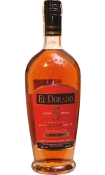 Rum El Dorado 5 letý 40% 0,7l etik2