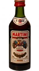 Vermut Martini Rosso 16% 50ml miniatura etik2