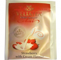 čaj přebal Velta Tea chai Strawberry Cream Flavour
