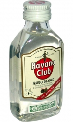 Rum Havana Club Anejo Blanco 37,5% 50ml miniatura