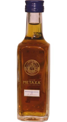 Metaxa 12* 40% 50ml miniatura etik2