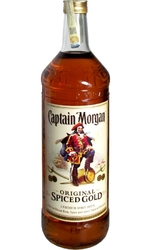 Rum Captain Morgan Spiced Gold 35% 3l + pumpička