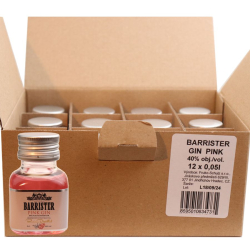 Gin Pink Barrister 40% 50ml x12 miniatur