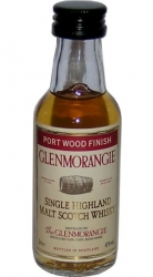 whisky Glenmorangie 43% 50ml Port miniatura