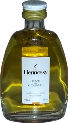 Hennessy Fine de Cognac 40% 50ml miniatura etik2