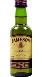Whisky Jameson 12Y 40% 50ml miniatura etik2