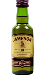 Whisky Jameson 12Y 40% 50ml miniatura etik2
