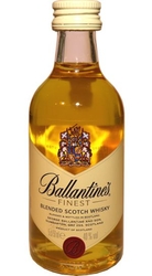Whisky Ballantines Finest 40% 50ml miniatura etik3