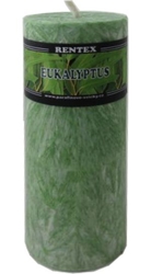svíčka váleček Eukalyptus palmová 190g Rentex