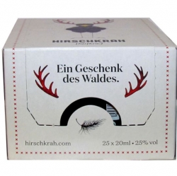 Hirschkrah WaldFrucht 25% 20ml x25 Bauer miniatura
