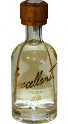 vodka Debowa Excellent 40% 50ml Polsko miniatura