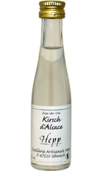 Kirsch d'Alsace 45% 30ml Hepp Miniatura