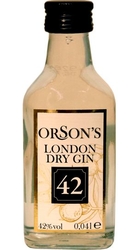 Gin Orsons London 42% 40ml miniatura