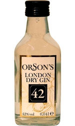 Gin Orsons London 42% 40ml miniatura