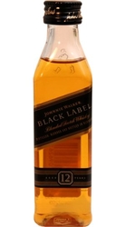 Whisky Johnnie Walker Black 12y 40% 50ml mini eti3