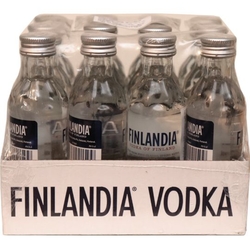 Vodka Finlandia Clear 40% 50ml x12 miniatur