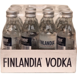 Vodka Finlandia Clear 40% 50ml x12 miniatura