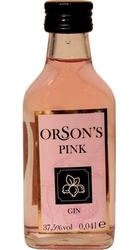 Gin Orsons Pink 37,5% 40ml miniatura