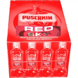 likér Puschkin Red Sky 17,5% 40ml x24 miniatura