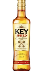 Rum KEY Rum Spiced Gold 37,5% 0,5l etik2