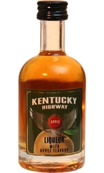 Whiskey Kentucky Highway Apple 35% 50ml v sadě č.2