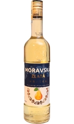 Hruška Moravská zlatá 38% 0,5l Rudolf Jelínek