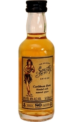 Rum Caribbean Sailor Jerry 40% 50ml mini etik4