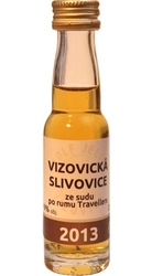 Slivovice Vizovická 2013 ze sudu 49% 20ml mini