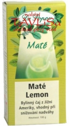 čaj Maté zelené lemon 100g Popov