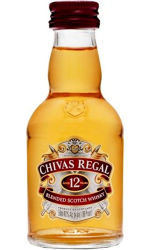 Whisky Chivas Regal 12y 40% 50ml miniatura etik5