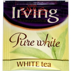 čaj přebal Irving Pure white